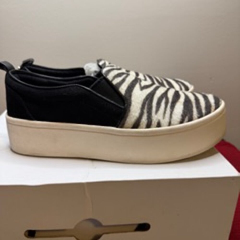 Aldo Zebra Print Platform Slip‑Ons – Size 7 - Picture 3 of 7
